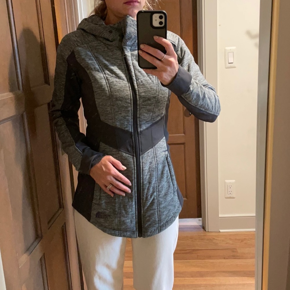 The North Face lightweight hooded zip jacket